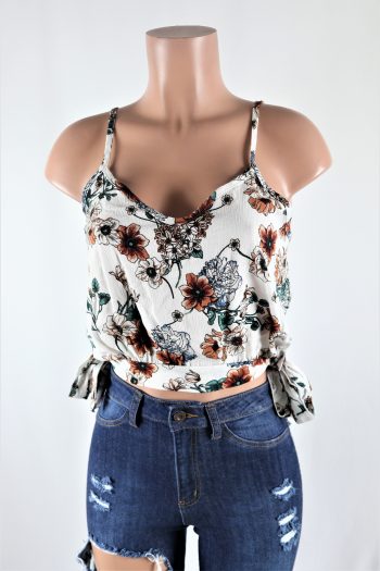 Floral Tied Top