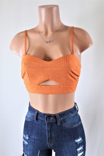 Orange Crop Top