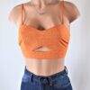 Orange Crop Top