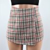 Amanda Plaid Skort