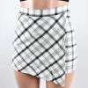 Bolton Plaid Skort