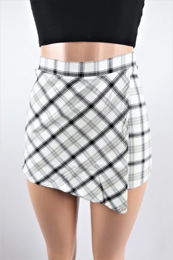 Bolton Plaid Skort