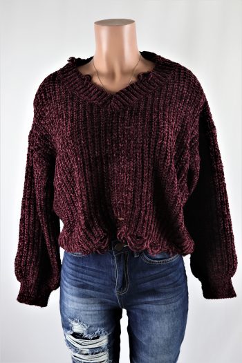 Chic Chenille Sweater