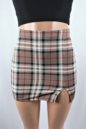 For The Love Of Plaid Skirt
