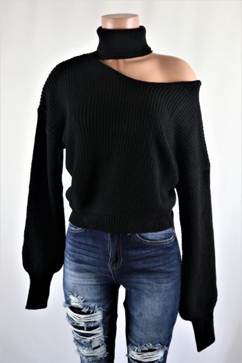 Half In Half Out Sweater