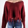 Off The Shoulder Sweater