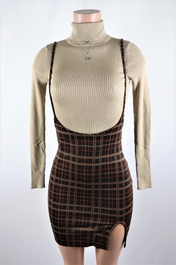 Genevieve Suspender Skirt