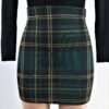 Nora Plaid Skirt