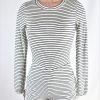 Stripe Ruche Romper
