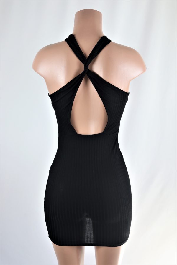 Twist Back Dress