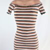 Pumpkin Stripe Dress
