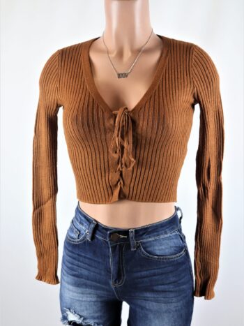 Lace Up Knit Top Lace Up Knit Top