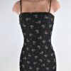 Floral Eyelet Mini Dress