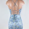 Beck Lace Up Mini Dress