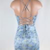 Beck Lace Up Mini Dress