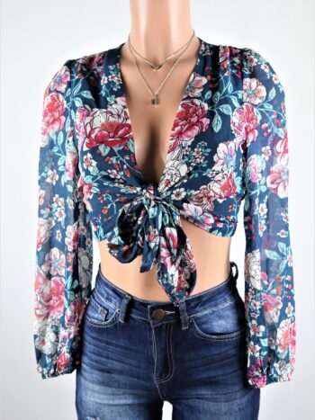 Israel Tied Crop Top