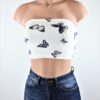 Butterfly Tube Top