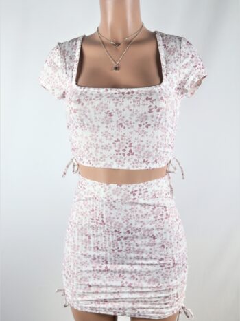Cherry Blossom Mini Skirt Set Cherry Blossom Mini Skirt Set