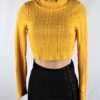 Mustard Turtleneck Top