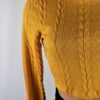 Mustard Turtleneck Top