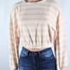 Mel Stripe Crop Top