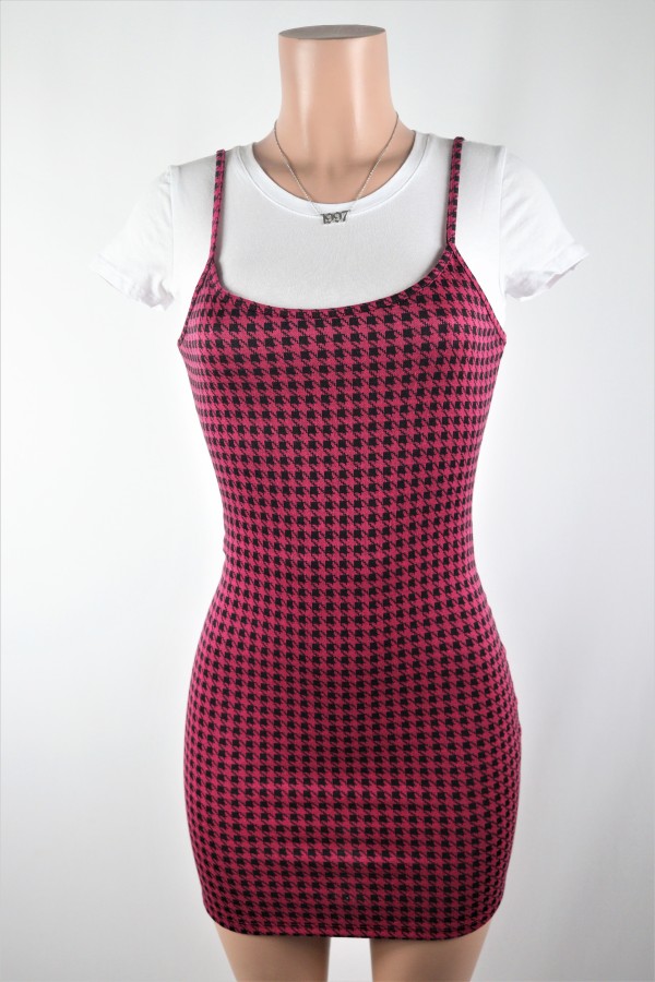 Houndstooth Dress Set