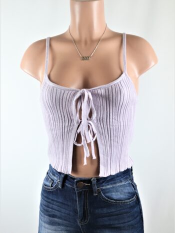 Double Tied Knit Top