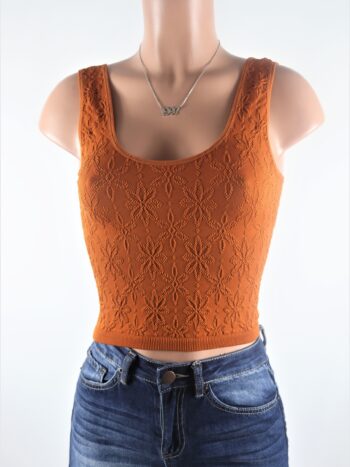 Embroidered Crop Top Embroidered Crop Top