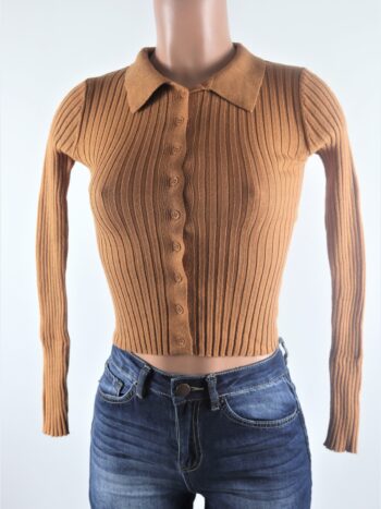 Ribbed Sweater Crop Top Ribbed Sweater Crop Top