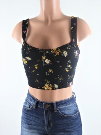 Ciri Floral Crop Top