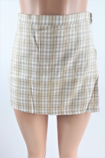 Danea Plaid Skort