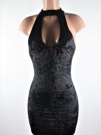 Backless Velvet Dress Backless Velvet Dress