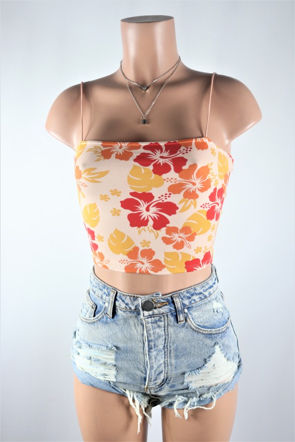 Camilla Floral Crop Top