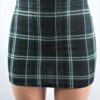 Agatha Plaid Mini Skirt