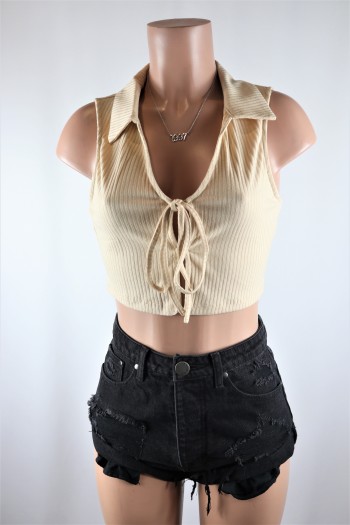 Malika Tied Front Top