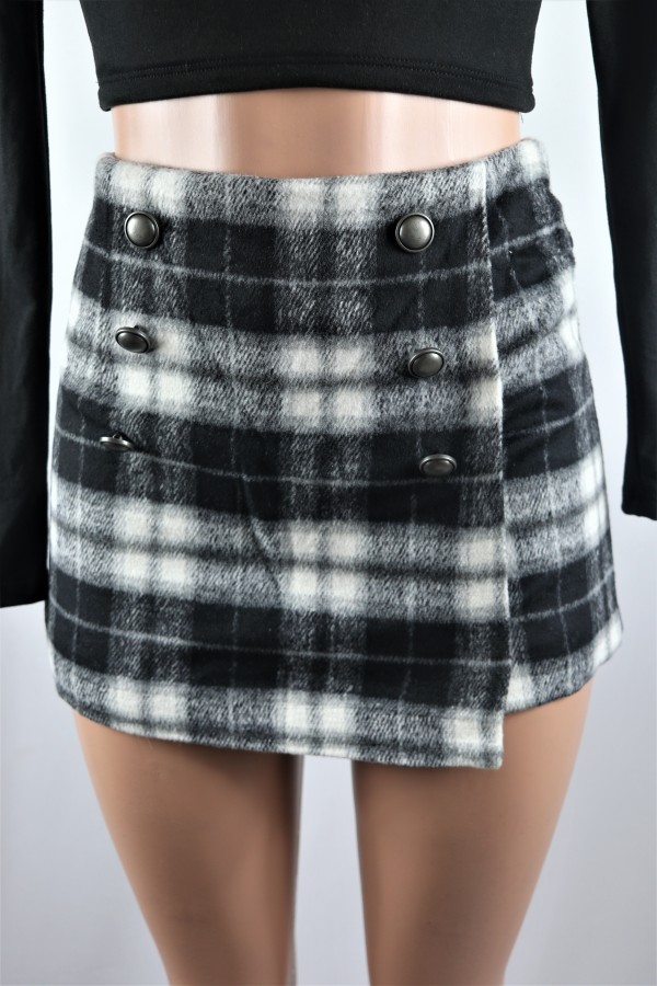 Katie Plaid Skort