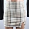 Amelie Plaid Mini Skirt