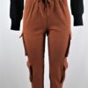 Waffle Knit Cargo Joggers