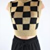 Checker Sweater Vest