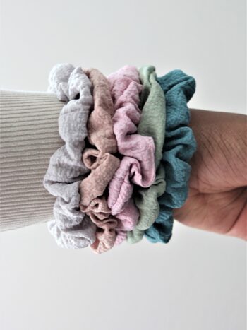 Crinkle 5pk Scrunchie Crinkle 5pk Scrunchie