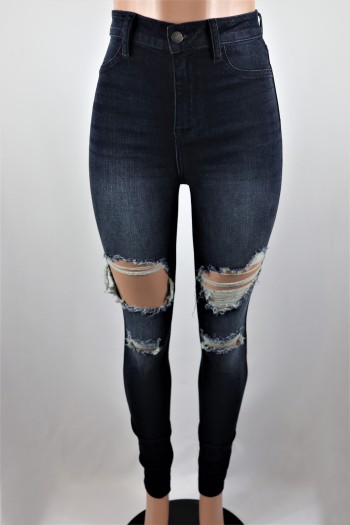 Fiori Distressed Jeans