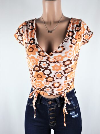 Daisy Ruche Tee Daisy Ruche Tee