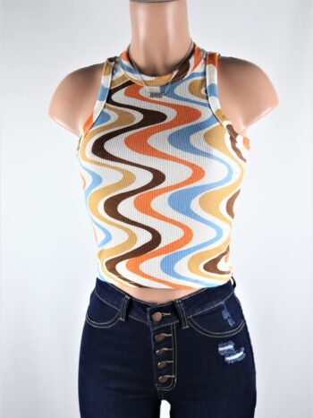 Wavy Racerback Tank Wavy Racerback Tank
