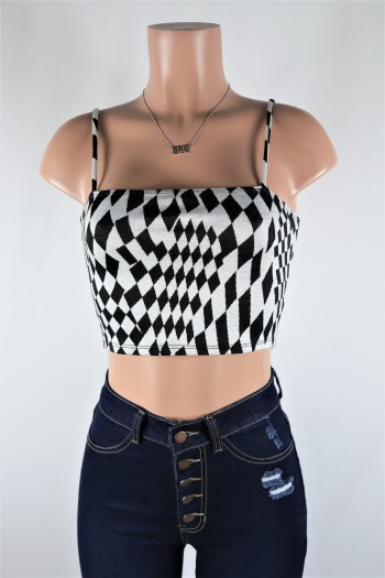 Illusion Crop Top