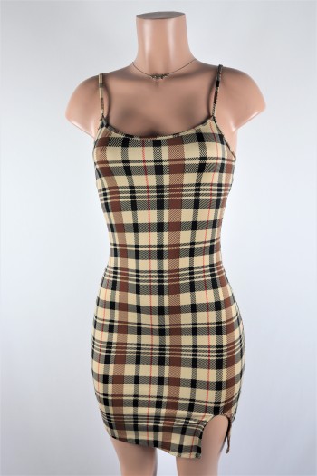 Maggie Plaid Dress