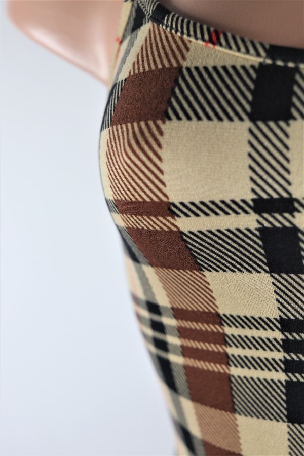 Maggie Plaid mini Dress NeedMyStyle