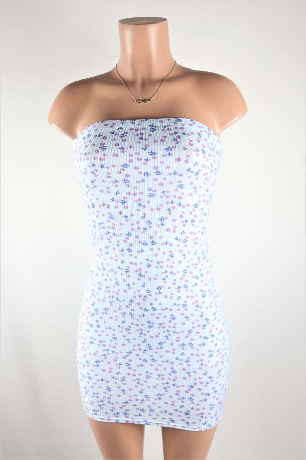 Atica Floral Tube Dress