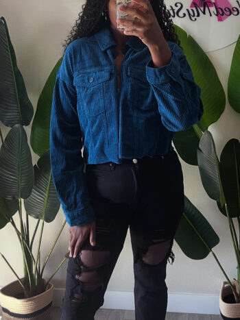 Corduroy Crop Jacket