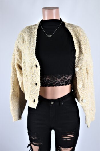 Fatima Crop Cardigan