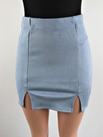 Double Slit Mini Skirt Double Slit Mini Skirt